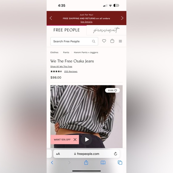 We The Free Osaka Jeans - Picture 7 of 7